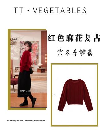 今天把它带回家,让秋冬的第一抹“红”运,从你开始。【秋冬氛围感神器】红色麻花·设计师复古上衣#毛衣 #上热门话题🔥🔥🔥 #时尚穿搭 #秋冬穿搭 #品质女装