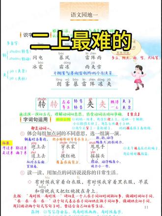 二上最难的,《语文园地》,我强制我班学生,全部吃透,考试没有丢分的。新二年级上册语文园地,一到八单元知识点汇总全都整理出来了,期末考试再也不用到处找资料了#知识分享 #二年级 #语文 #必考考点 #语文园地