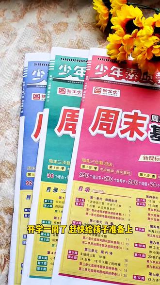 孩子基础弱?别慌!这套周末基础复习卷✅
查漏补缺+巩固提升,轻松搞定一周知识稳步提升!#小学生学习 #提分技巧 #周末复习 #学霸秘籍 #家庭教育