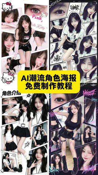 ai潮流角色海报豆包制作教程 ai潮流角色海报生成怎么弄 ai人像生成动漫指令 海报壁纸 Ai画报制作教程 ai海报自动生成软件 #ai潮流角色海报 ai潮流角色海报指令 ai潮流角色海报壁纸 ai潮流角色海报生成豆包指令 ai潮流角色海报白鹿 ai潮流角色海报ai教程#ai潮流角色海报生成 ai潮流角色海报壁纸怎么弄#剪映 #剪映图片设计