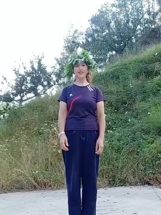 要想生活过得去,头上必须带点绿😀今生最爱,一学就会系列##零基础广场舞