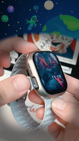 华强北S11 Max顶配可插卡智能手表电话支付宝抖音微信学生情侣#智能通话手表 #学生党必备 #智能腕表 #智能手表 #华强北S11