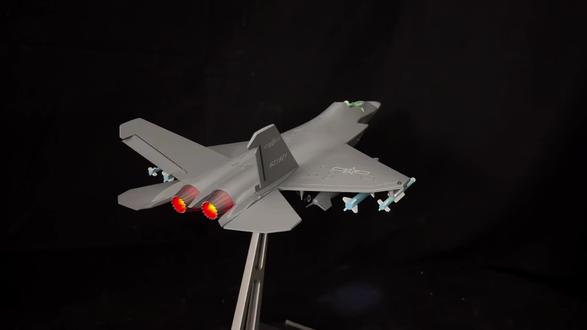 歼35A还有哪些细节欢迎军迷评论区留言#模型 #战斗机模型 #航模飞机 #军迷发烧友 #歼35