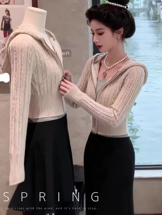 #高级感穿搭 #时髦穿搭 #针织衫 #毛衣 #时尚女装