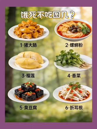 饿死不吃哪个@抖音小助手 #营养知识