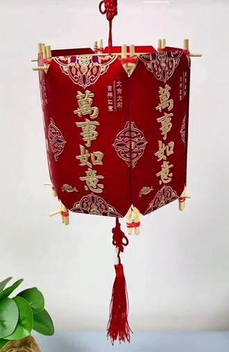 要过年了,动手做起来……#手工 #自制灯笼