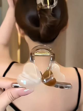 #头饰发饰 #抓夹 #美出高级感 #发饰发夹 #后脑勺发夹抓夹推荐
