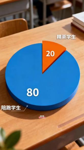 80%的学生陪跑20%的精英人群