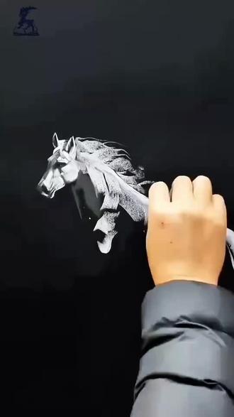 粉笔画颠覆您的想像…