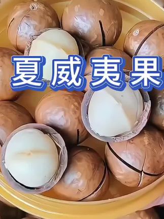 夏威夷果,快乐源泉!一口下去,烦恼全无~#零食推荐 #休闲零食 #干果零食