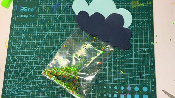 做个下雨的好玩的,下雨的玩具手工,下雨怎么做#手工