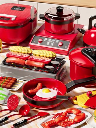 儿童过家家厨具宝宝厨房玩具全套仿真做饭套装女孩子女童#过家家玩具 #儿童玩具 #儿童厨房玩具 #益智玩具#好物推荐