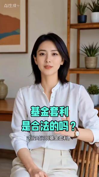 基金套利是合法的吗?#理财#赚钱#副业#基金#套利