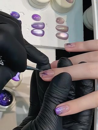 新品夜宴星辰猫眼#美甲款式 #猫眼美甲 #美甲分享 #超好看的美甲