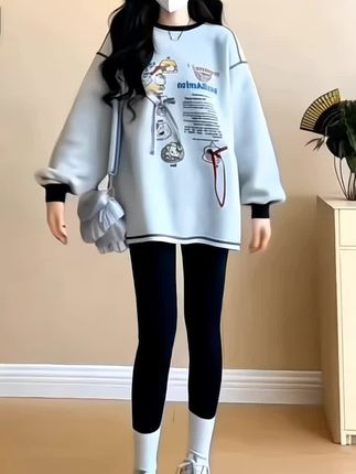 #宽松显瘦 #藏肉显瘦穿搭 #休闲百搭 #服装时装爱美穿搭时尚潮流