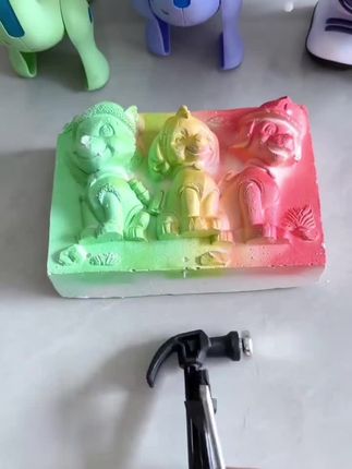 #解压玩具 #送给孩子好玩的礼物 #挖掘玩具宝石 #汪汪队挖宝 #汪汪队立大功