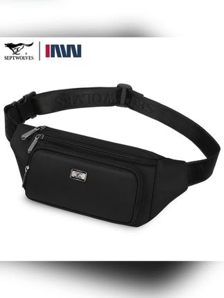 郝邵文推荐#腰包 #运动腰包 #运动腰包推荐 #百搭单肩包 #单肩包  【七匹狼男士腰:/ 包户外运动手机包跑步包胸前包轻便休闲百搭单肩包】