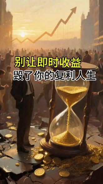 第68集:别让即时收益毁了你的复利人生#复利思维#财富思维#认知升级