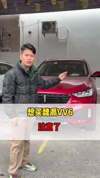 想买魏派VV6的兄弟注意了,#魏派VV6 #二手车 #东莞二手车