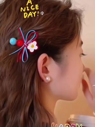 #发饰发夹 多巴胺发卡也太好看了#颜色控 #饰品分享 #种草好物推荐