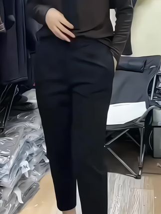 纯色百搭西装裤#休闲百搭 #简约大气 #时尚裤子
