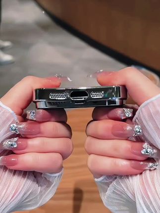 电镀玻璃适用苹果/oppo/华为/vivo/小米五彩图腾蓝莲花创意手机壳#爱了爱了#潮牌手机壳 #网红手机壳 #原创手机壳 #是时候安排一下了