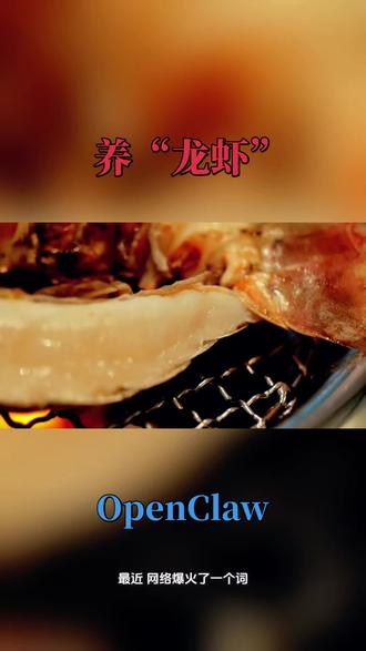 养“龙虾”您了解吗#Openclaw #人工智能