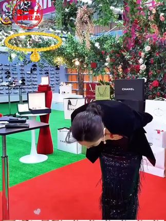 【中国黄金】正品保证 时尚经典福牌手链女款金色轻奢百搭传承手串#女生必备#首饰#手链#饰品#中国黄金