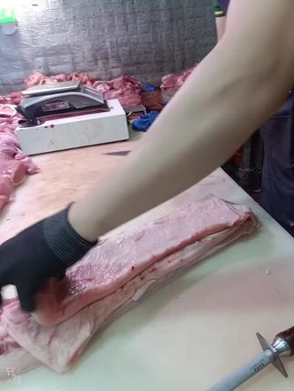 这把刀这么锋利,肉铺同行宝子可以试一下,#好刀推荐