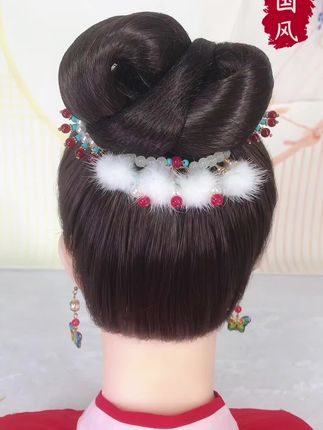 #快速精致出行#中国🇨🇳风汉服#发形#隐形碎发炸毛#涨知识