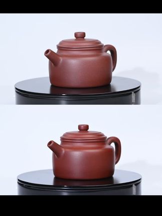 红皮龙泡养对比#紫砂壶 #红皮龙 #原矿紫砂 #手艺人 #茶器之美