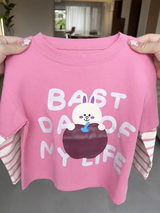 #生女儿就是用来打扮的 #打底衫 #高品质童装 #面料柔软舒适 #人类幼崽