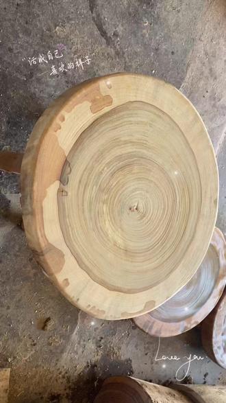 做个香樟木小板凳 #手工打造 #香樟木