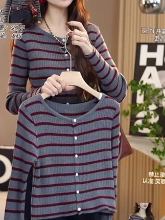 长袖#时尚洋气百搭 #谁穿谁好看#爆款