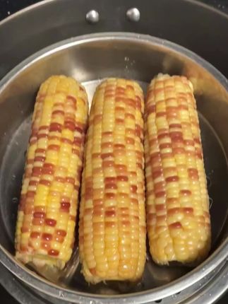 #糯玉米 这个糯叽叽的花糯玉米真的太好吃,软糯香甜,饱腹感满满 #玉米 #太香啦 #玉米棒 #很好吃
