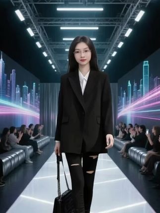 黑色破洞小黑裤女弹力新款高腰显瘦薄款矮小个子紧身铅笔小脚裤潮#小黑裤#小脚裤#铅笔裤#高腰显瘦#谁穿谁好看