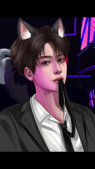 张凌赫电竞文男主有脸了 何以解忧 唯有画张凌赫#张凌赫#张凌赫无畏契约 #电竞男主 #绘画过程 #青年创作者成长计划