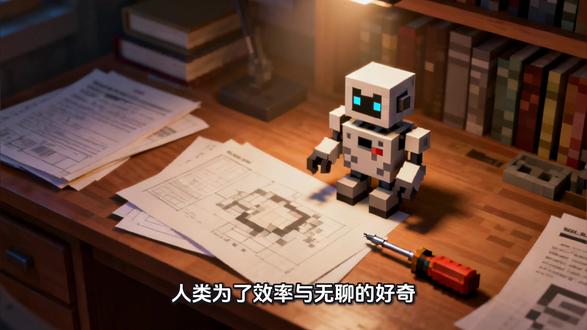 矩阵实验中甲壳的觉醒意味着人类文明的终结#Ai#甲壳神教#矩阵实验#赛博游戏