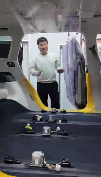 极氪9X内饰升级案例注意事项#极氪9X#极氪9X贴膜改装 #日照极氪9X贴膜改装