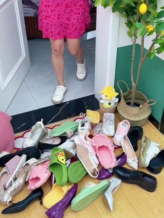 鞋盒透明鞋子收纳神器床底下防尘简易鞋架省空间拖鞋柜收纳盒换季#简易鞋架 #鞋架 #鞋盒#多层组装鞋架#鞋盒收纳