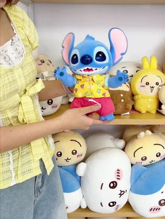 家人们快看这个史迪奇,真的太可爱了!#史迪奇 #史迪奇公仔 #玩偶 #七夕礼物 #礼物推荐