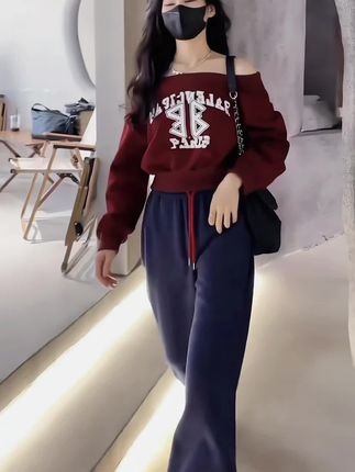 #大码女装 #卫裤 #不挑年龄不挑身材 #显高显瘦显腿长 #ootd穿搭 @抖音小助手 @巨量千川