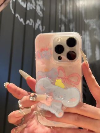 摔跤小象适用苹果华为vivo小米oppo女款iphone15/16/14#这个手机壳长在我心吧上了