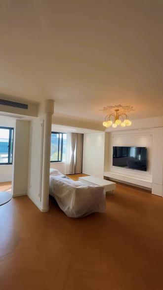 天都南苑,法式奶油风。#法式奶油风#屯溪装修 #黄山室内设计 #法式奶油风