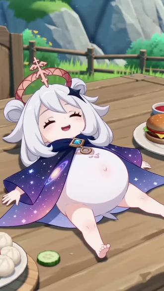 派蒙是大胃袋后续 #原神#豆包 #派蒙是应急食物
