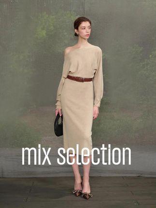 聆听羊毛与肌肤的私语,那是温暖的序曲。 MSCJQ0742#mixselection #高级感穿搭 #美丽诺羊毛 #法式轻奢 #秋季新款