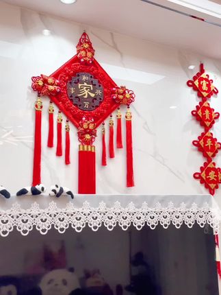 来来来 我这一套两位数带回家 上新活动太给力了#桃木中国结挂件 #手工编织