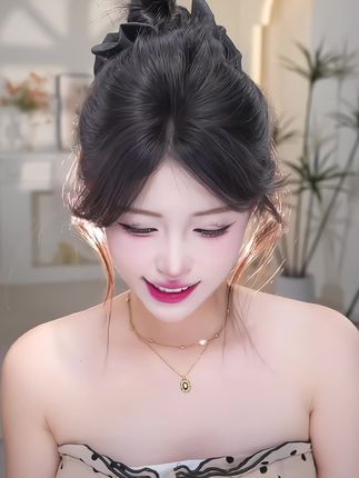 随手po头顶的假发片 #发型 #假发 #头顶假发片 #高颅顶 #增加发量