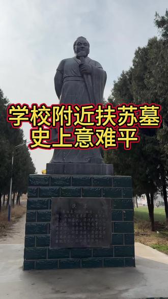 君要臣死,臣不得不死,父要子亡子不得不亡,可我死了,大秦也亡了。每次从这里路过去学校我都觉得好心痛好惋惜,好心痛秦始皇的皇长子这么有才华横溢的皇室血脉死于正直