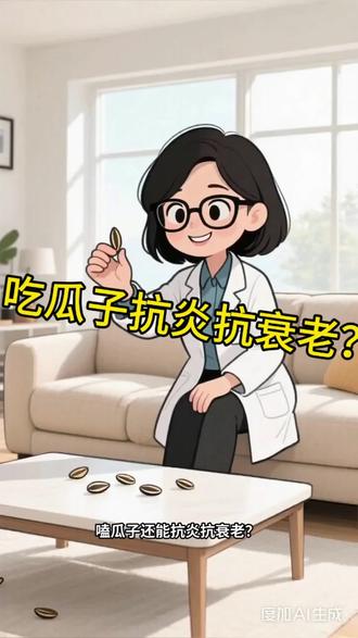 吃瓜子还有这功效?#抗炎生活 #吃瓜子 #吃瓜子抗炎抗衰老